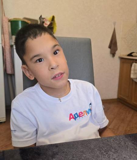 Богдан/8лет/ДЦП/НЕ ходит/ Реабилитация/Многодетная семья/
