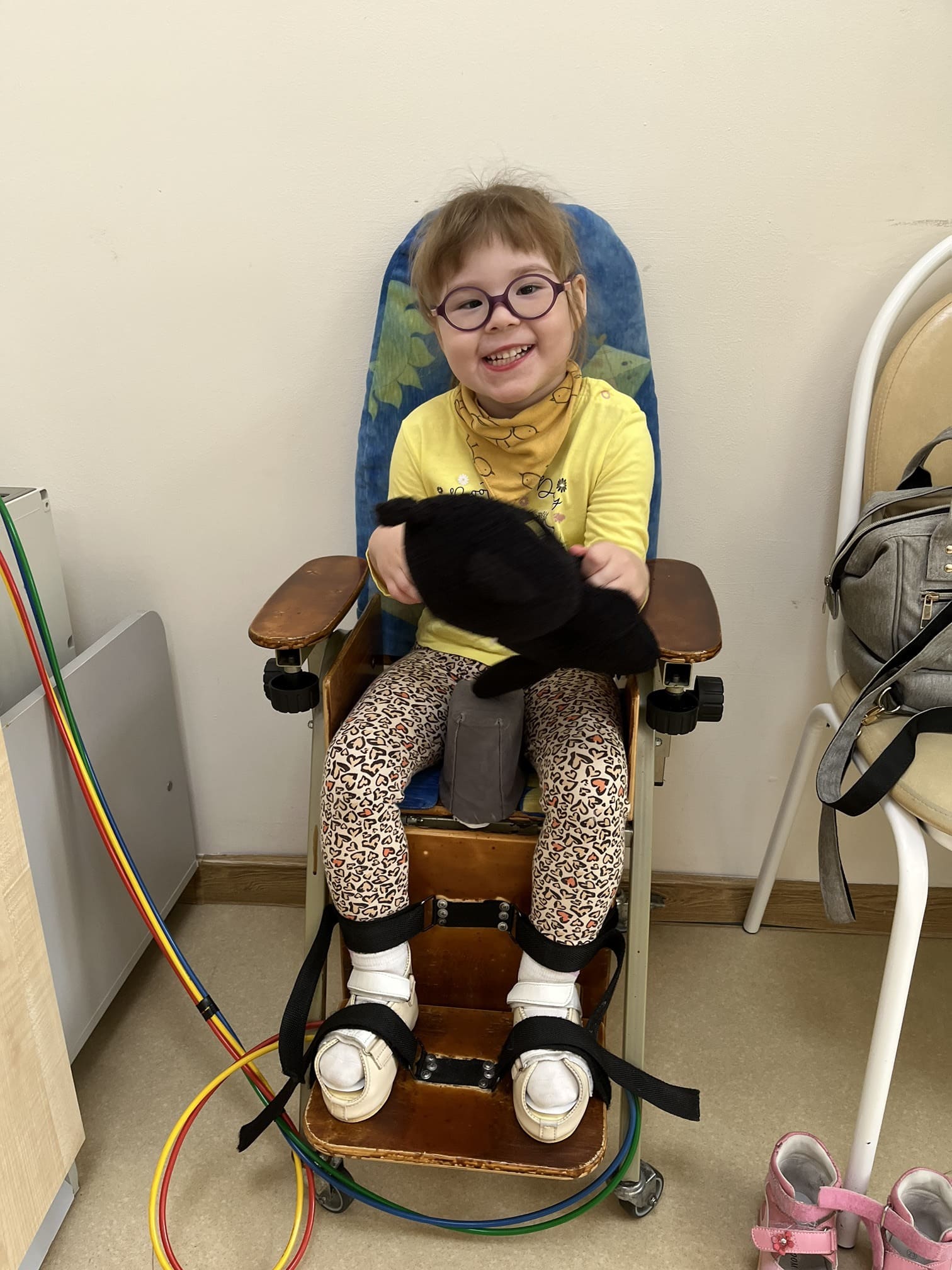 Диана/6лет/Кровоизлияние в мозг/ не ходит